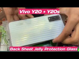 Vivo Y20 Back Glass and Cases Covers Protector